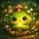 A colorful and whimsical cartoon animal avatar with big expressive eyes and a friendly smile, perfect for user profiles.